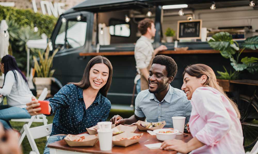 Event with a Food Truck