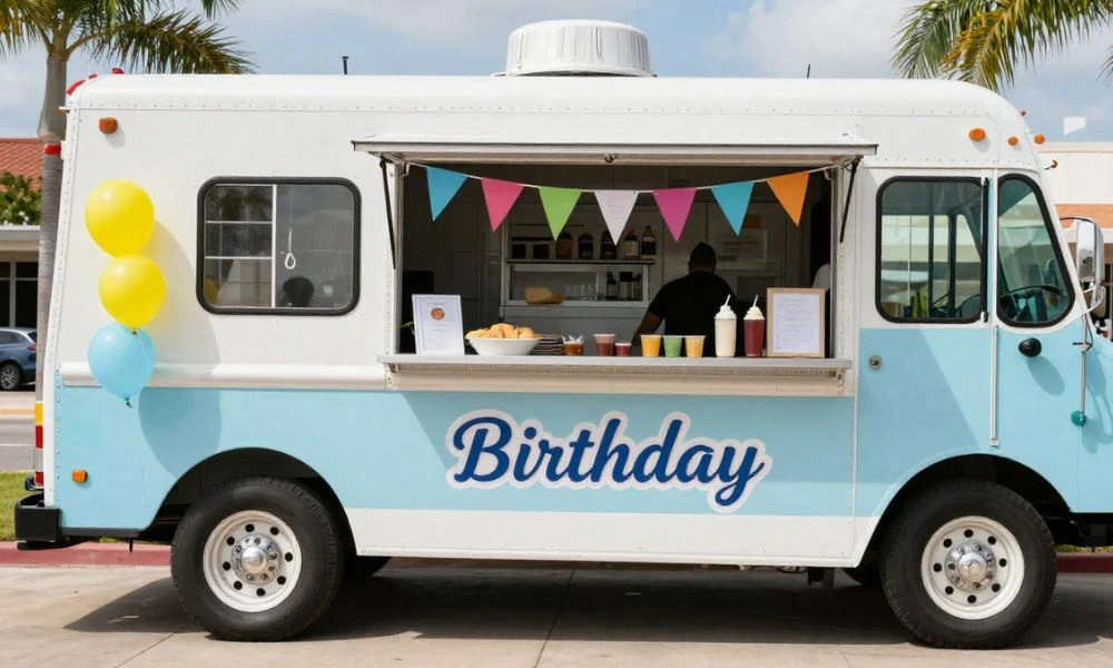 Birthday party food truck ideas in pembroke pines