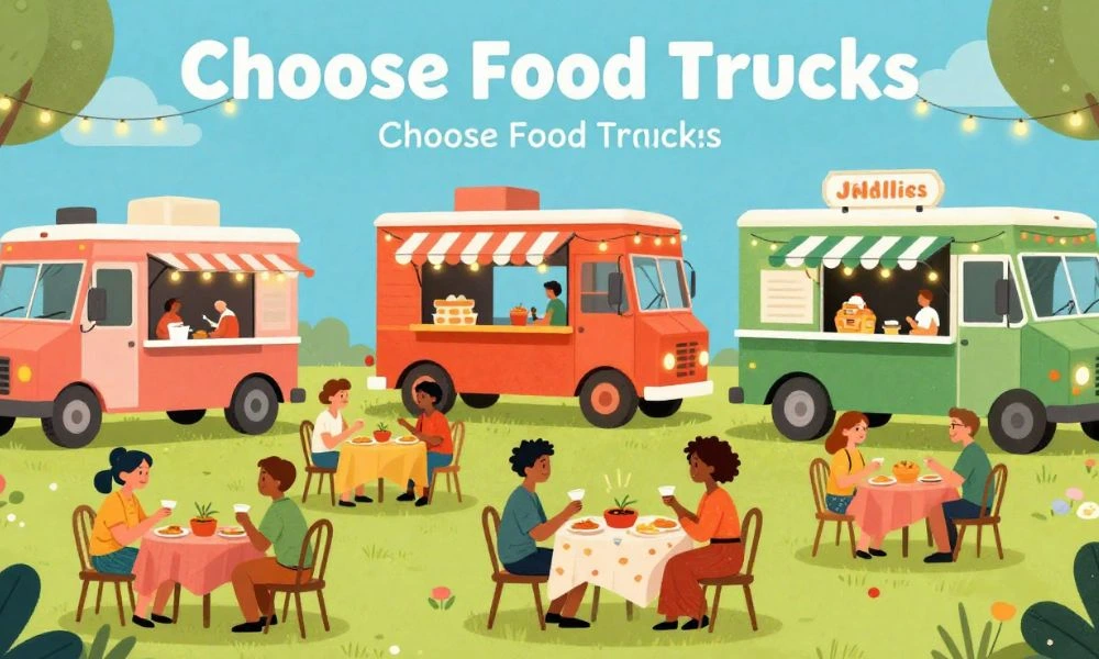 Weston families choose food trucks